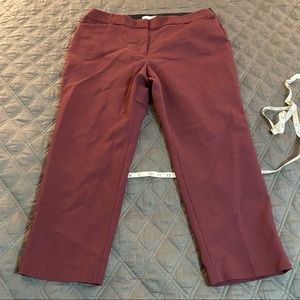 Liz Claiborne Emma ankle pant size 16 worn once,